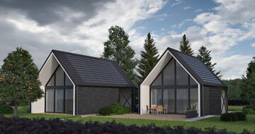 eQube Photovoltaik Metalldachplatte Anthracite Europe