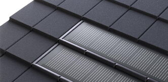 eQube Photovoltaik Metalldachplatte